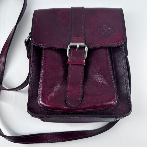 Patricia Nash Handbags - Patricia Nash Lari Oxblood Red Leather Crossbody Satchel Purse NWOT